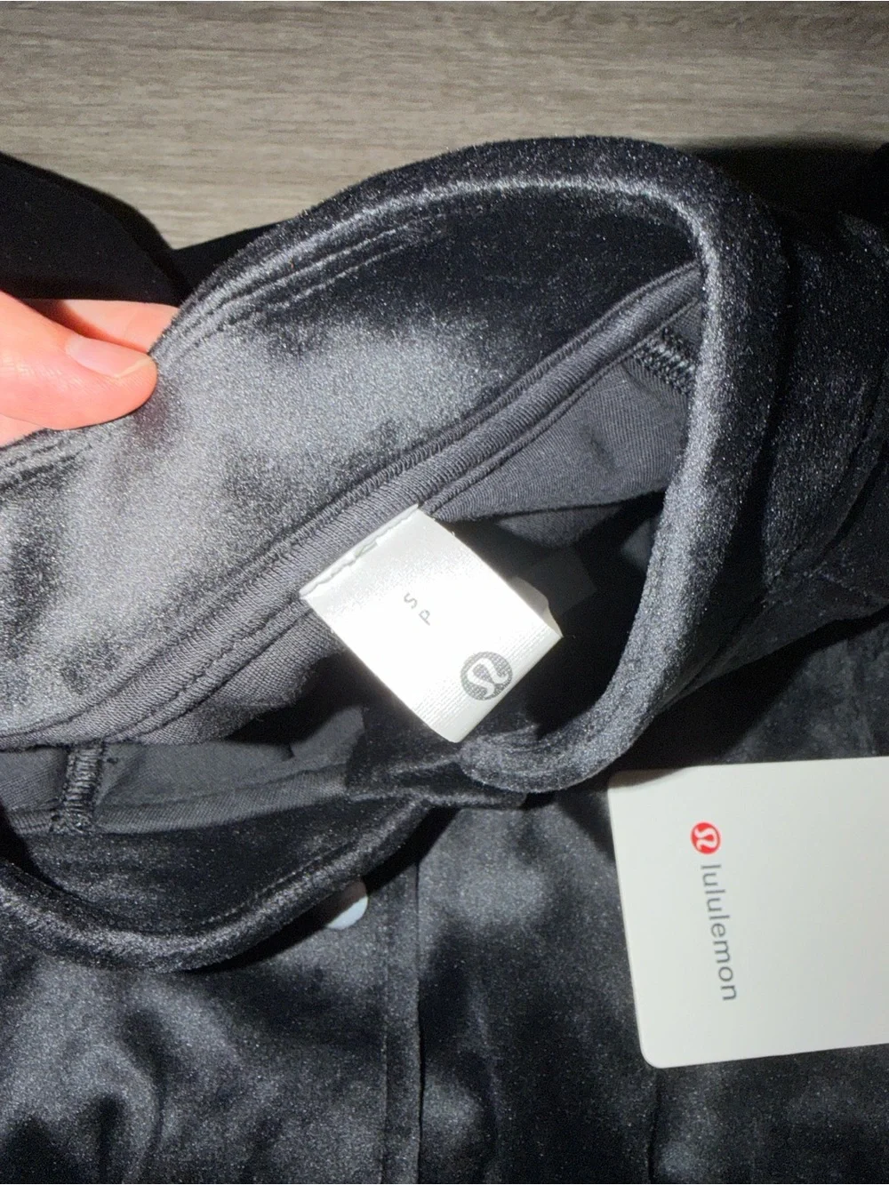 Lululemon scuba varsity jacket velvet edition